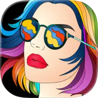 ‎Colorgram: Adult coloring book App icon