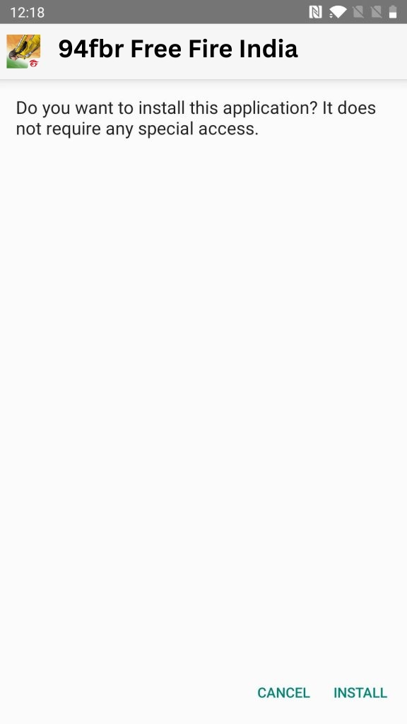 Click on Install Button