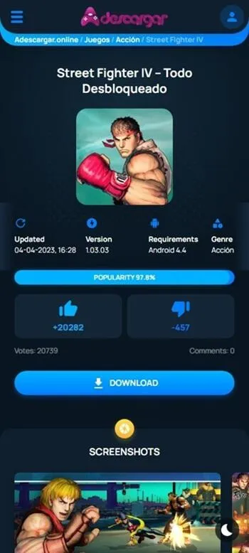 Adescare Online screenshot 1