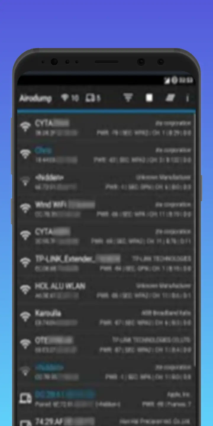 AirCrack screenshot 1