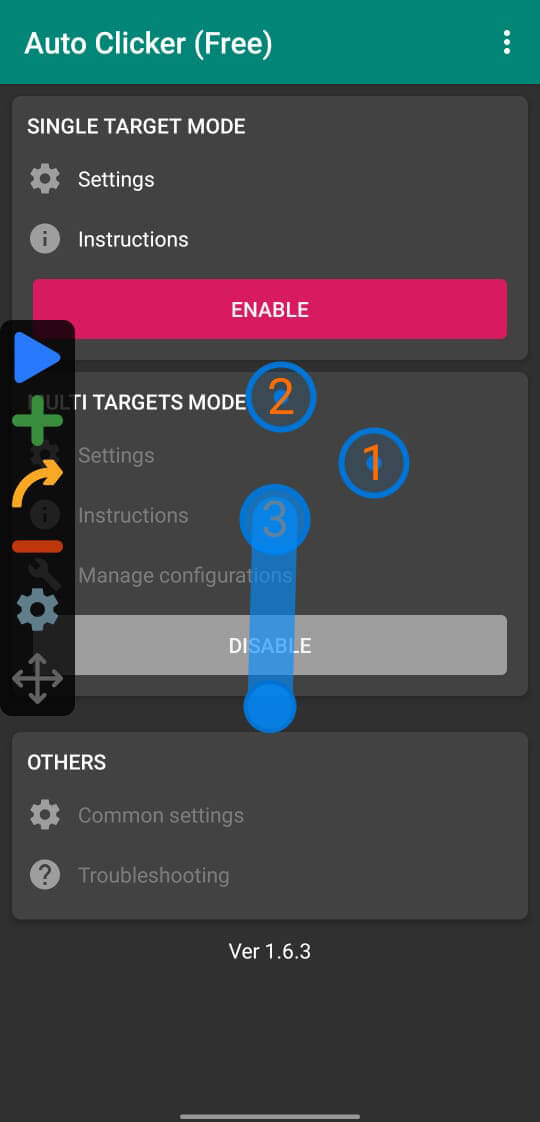Auto Clicker screenshot 1
