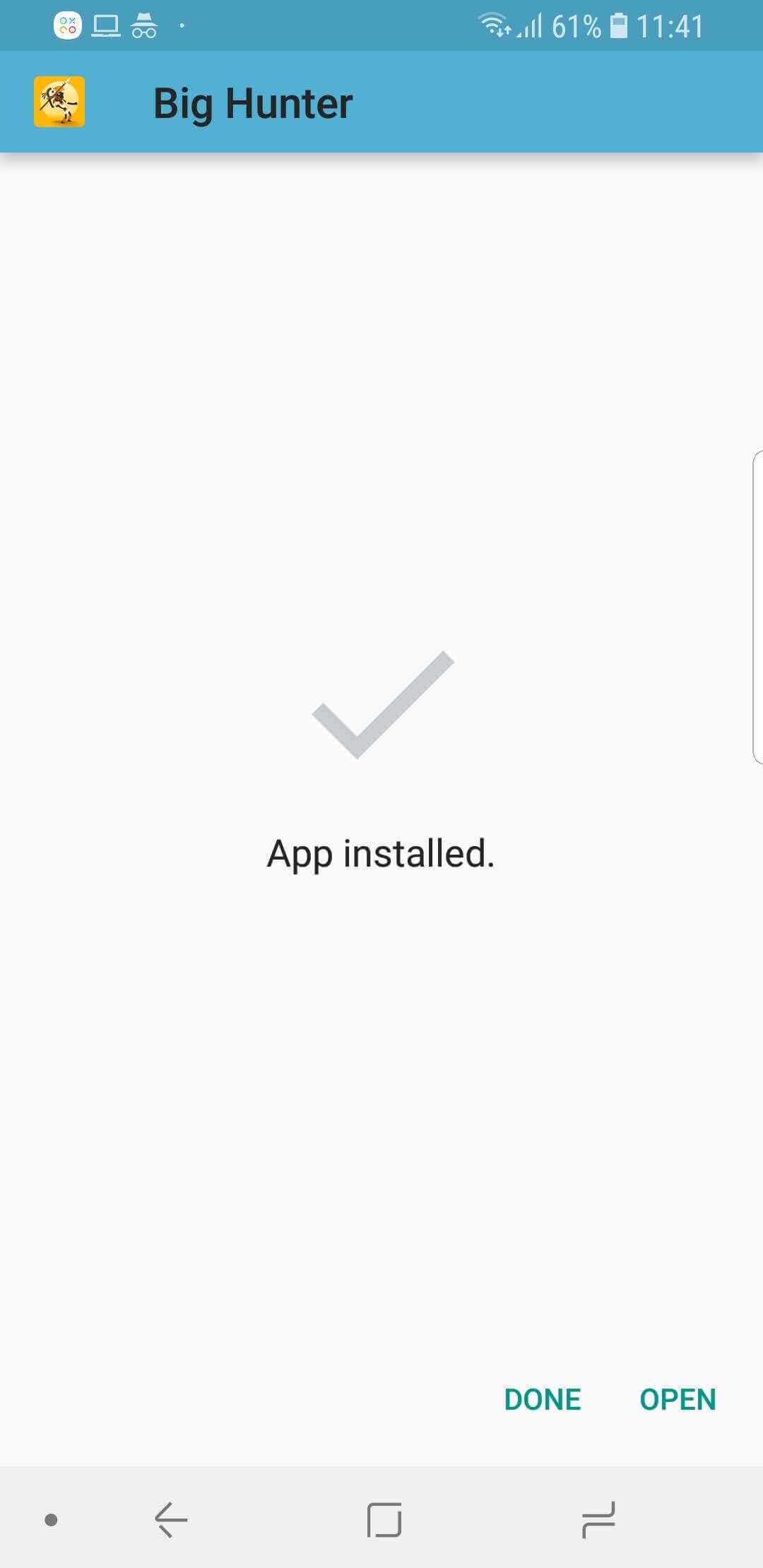 big hunter mod installed