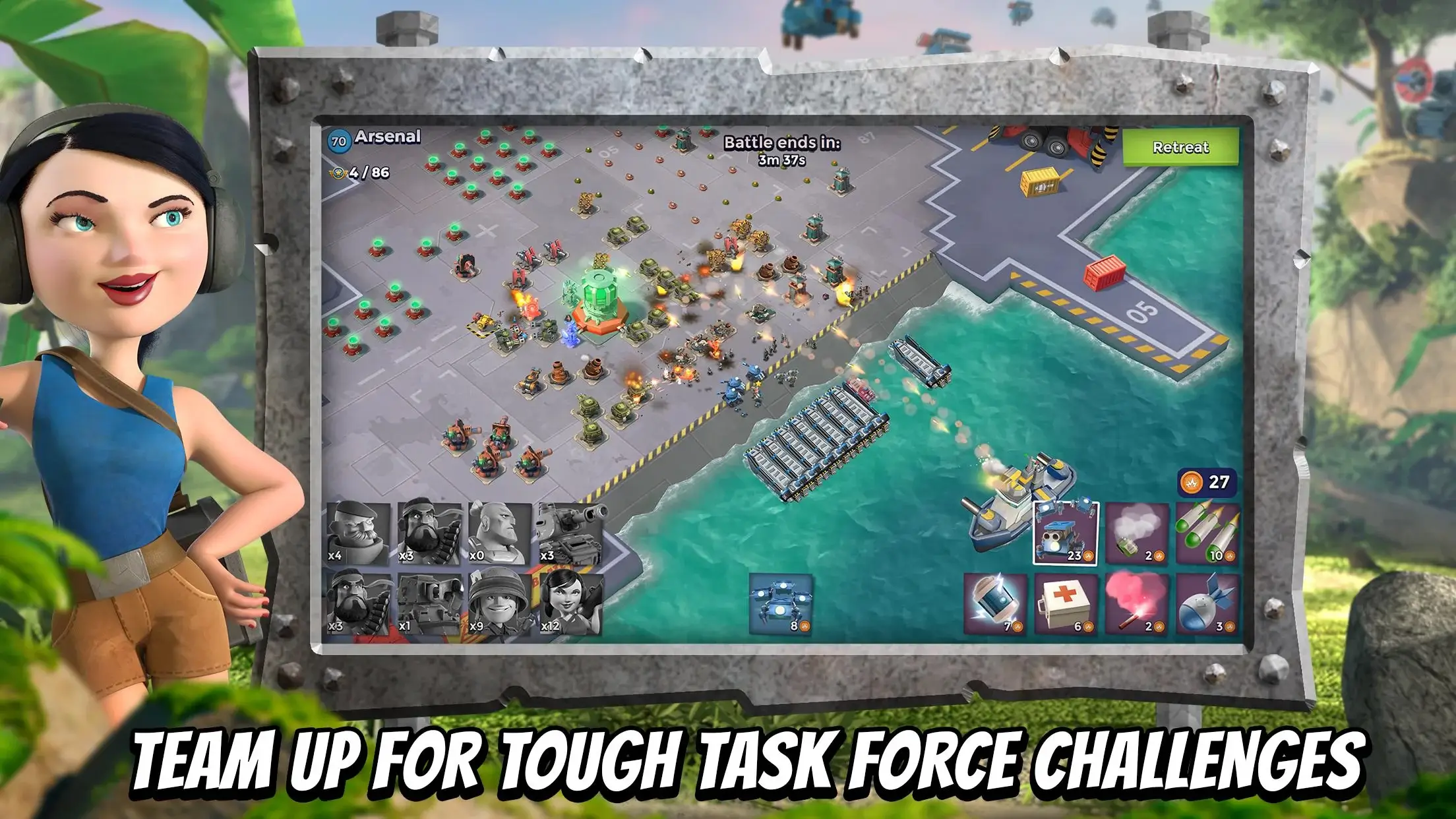 Boom Beach screenshot 1