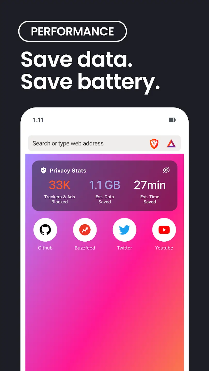 Brave Browser screenshot 1