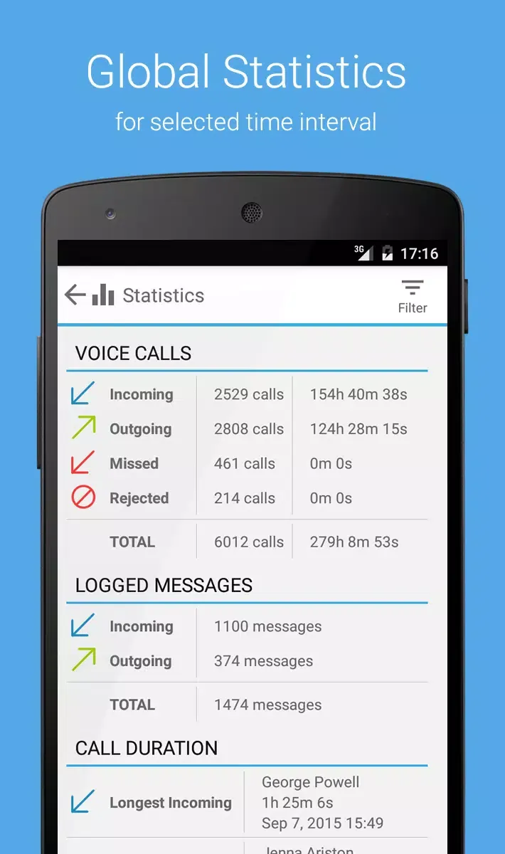 Call Log Monitor screenshot 1
