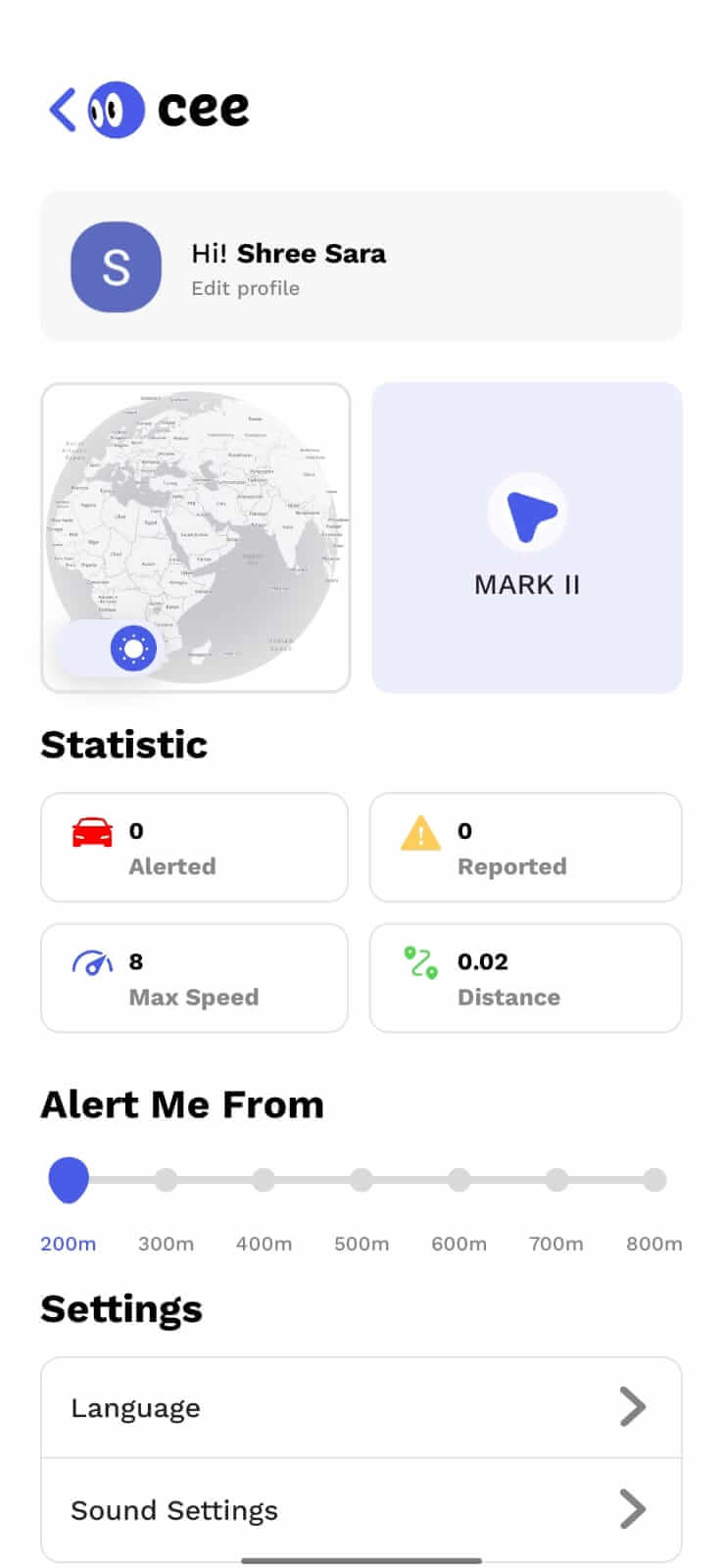 Cee Speed Camera & GPS screenshot 1