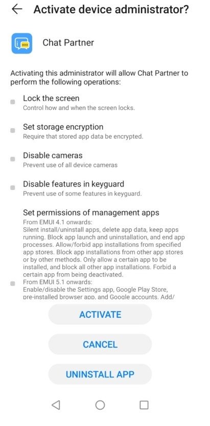 Chat Partner screenshot 1