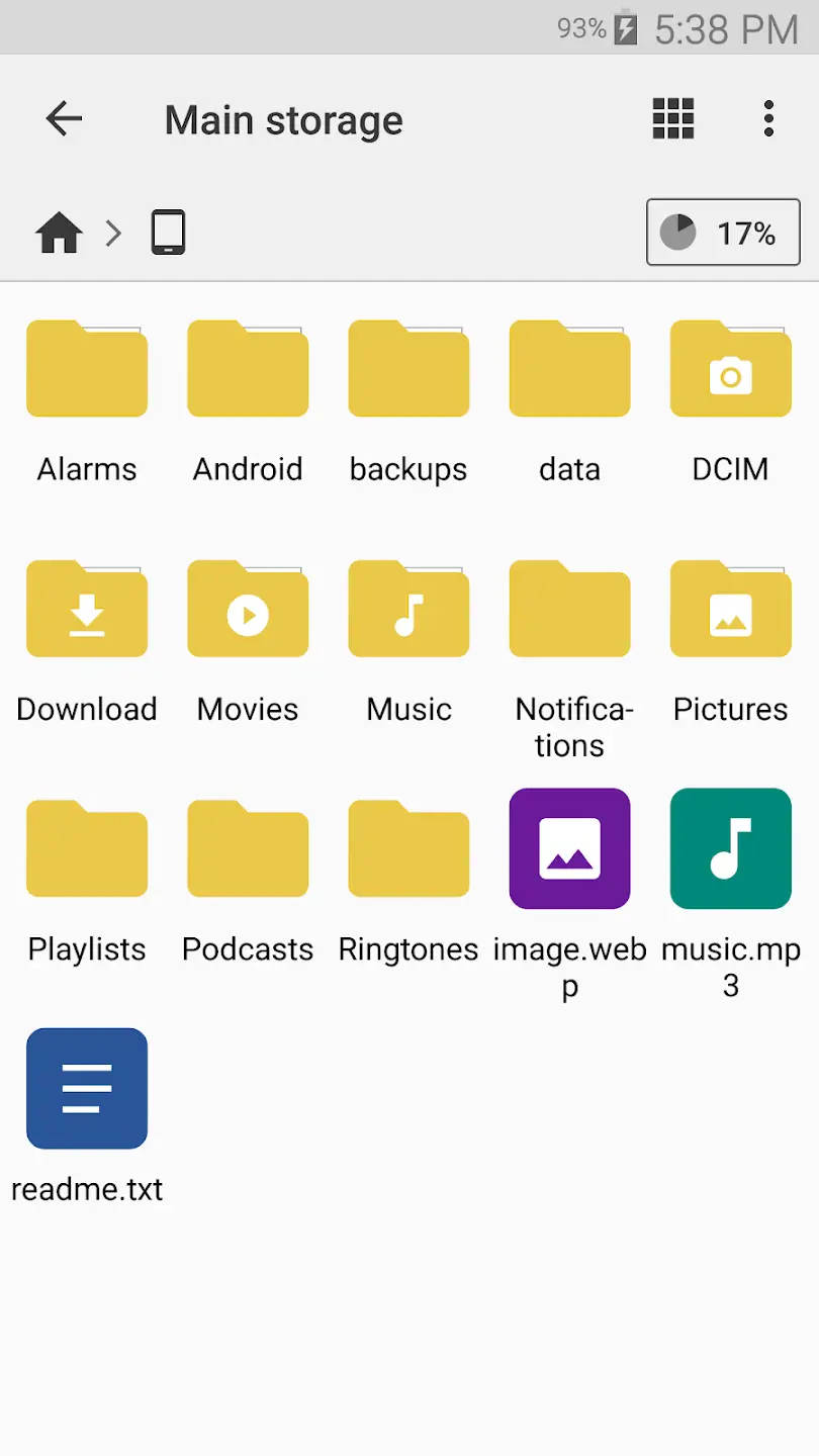 CX File Explorer screenshot 1