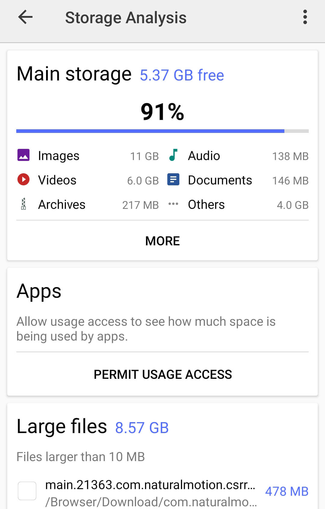 cx file explorer fourth