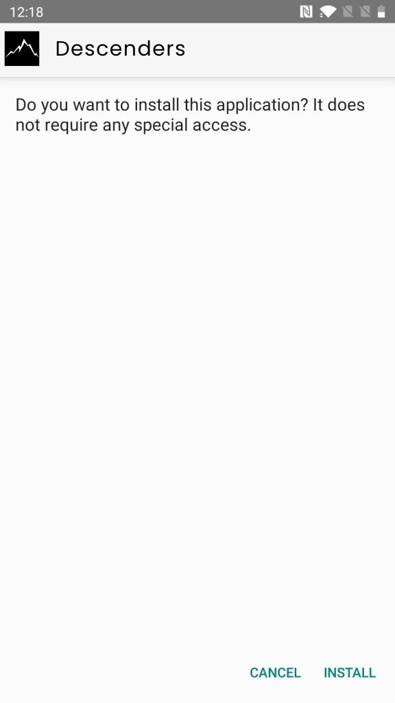 Click on Install Button