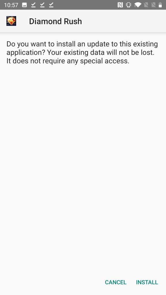 Diamond Rush Install