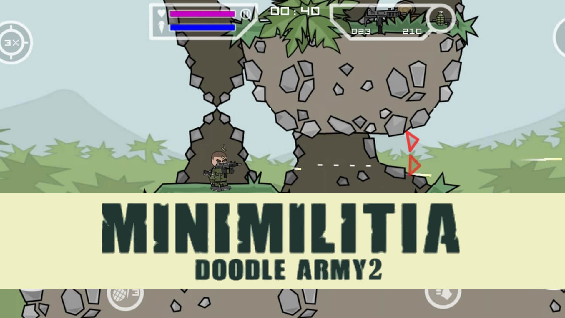 Doodle Army 2 : Mini Militia icon