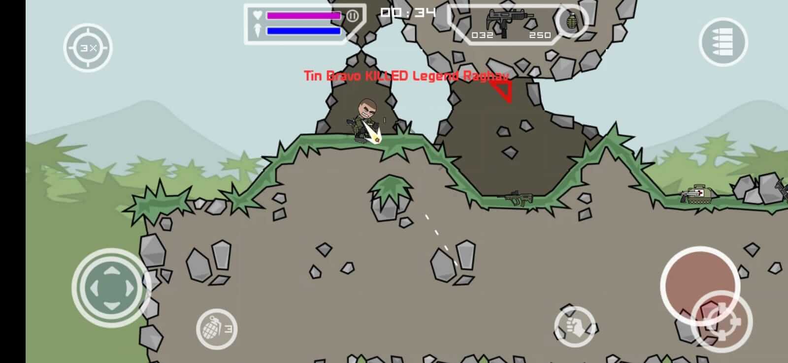 Doodle Army 2 : Mini Militia screenshot 1