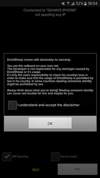 DroidSheep screenshot 1