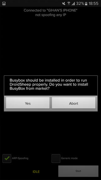 DroidSheep screenshot 1