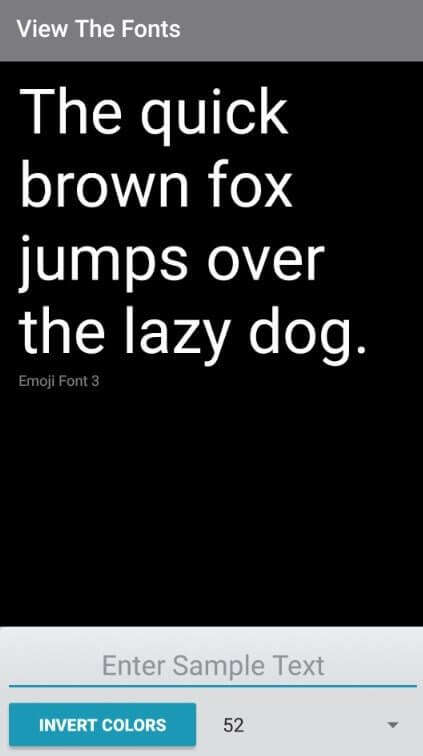 Emoji Font 3 screenshot 1