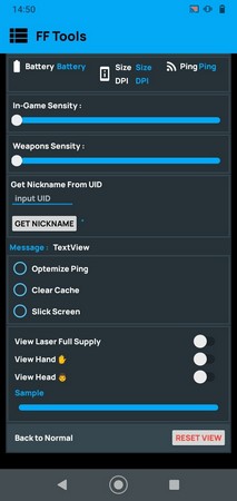 FF Tools screenshot 1