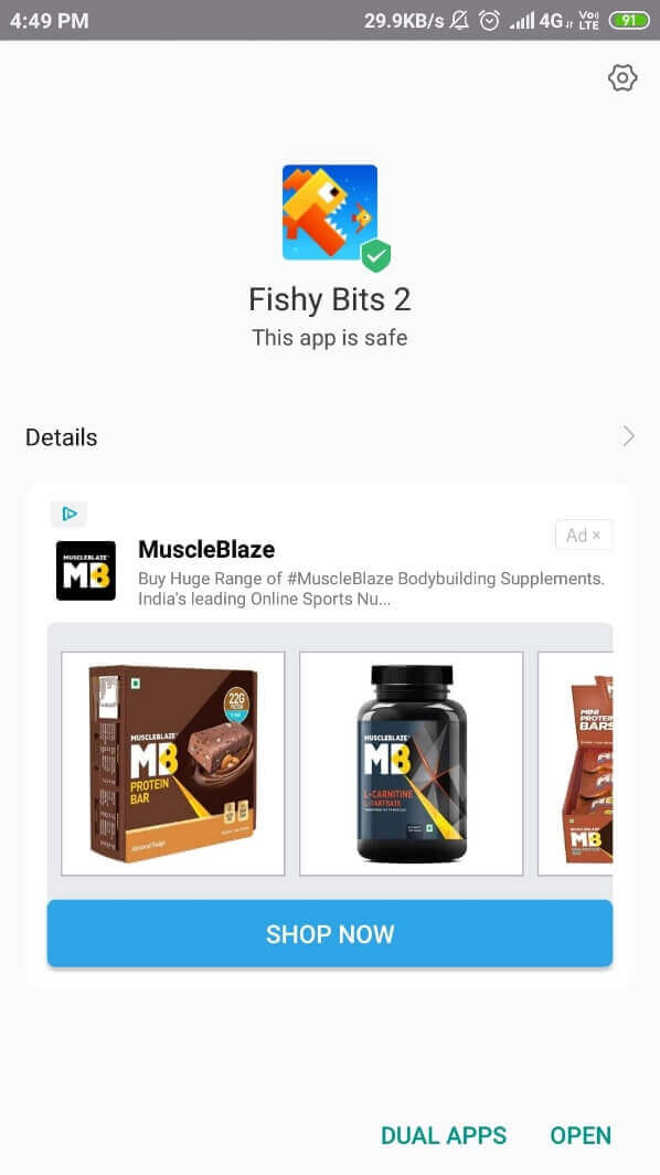 Fun: Fishy Bits 2 installed