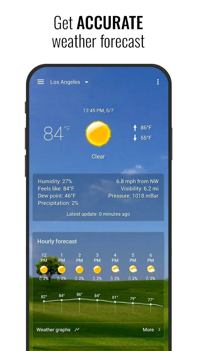 3D Flip Clock & Weather screenshot 1