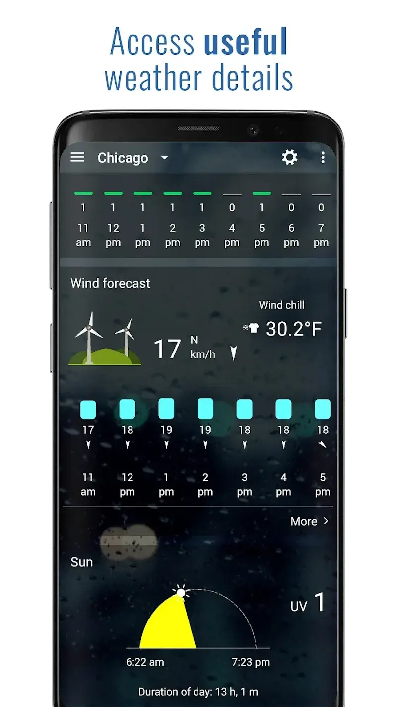 3D Sense Clock & Weather screenshot 1