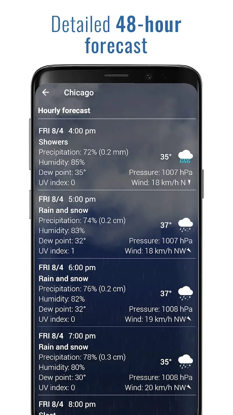 3D Sense Clock & Weather screenshot 1
