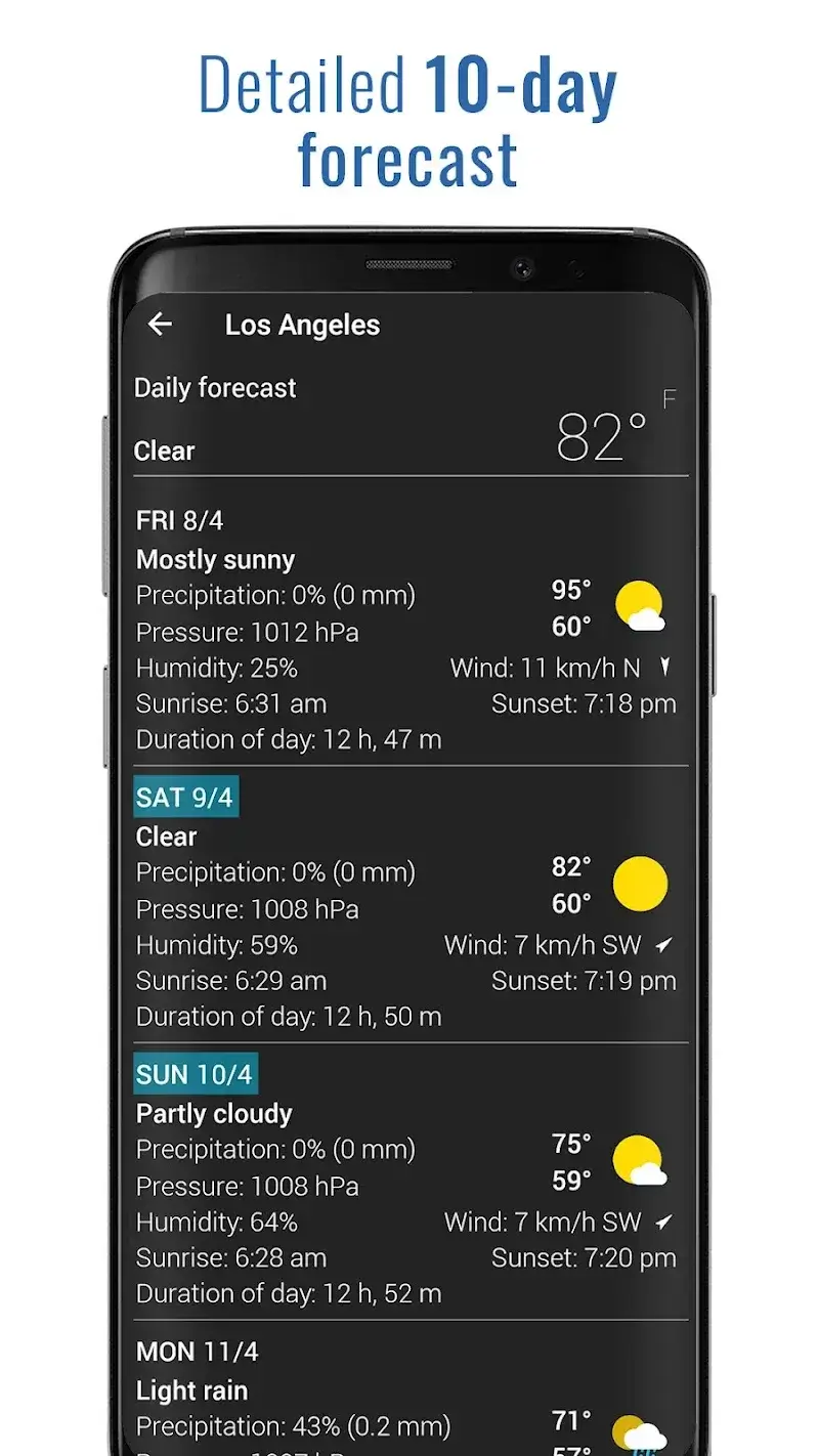 3D Sense Clock & Weather screenshot 1