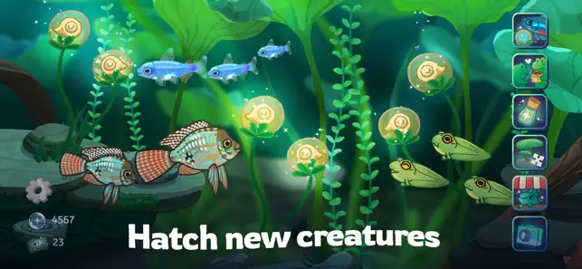 ‎Pondlife — Relaxing Fish Game App screenshot 1