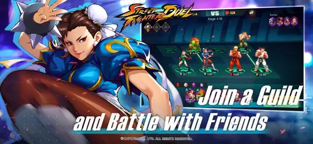 ‎Street Fighter Duel - Idle RPG App screenshot 1