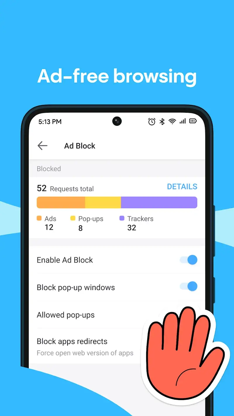 Aloha Browser screenshot 1