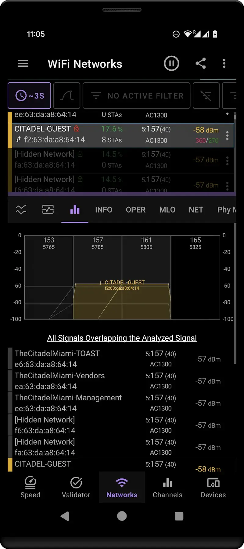 Speed Test WiFi Analyzer - analiti screenshot 1