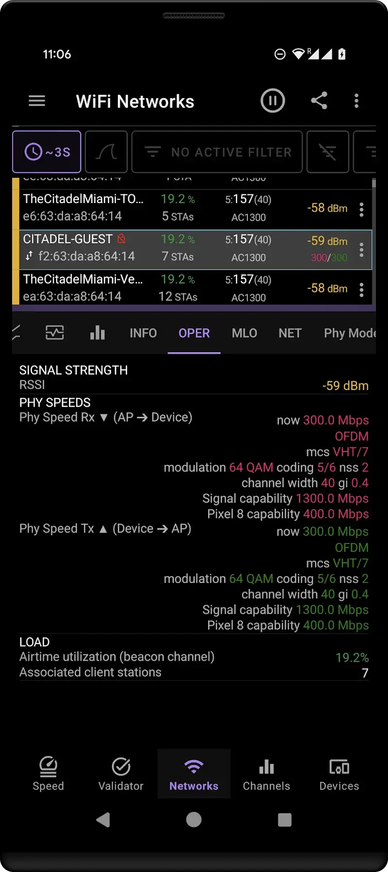 Speed Test WiFi Analyzer - analiti screenshot 1