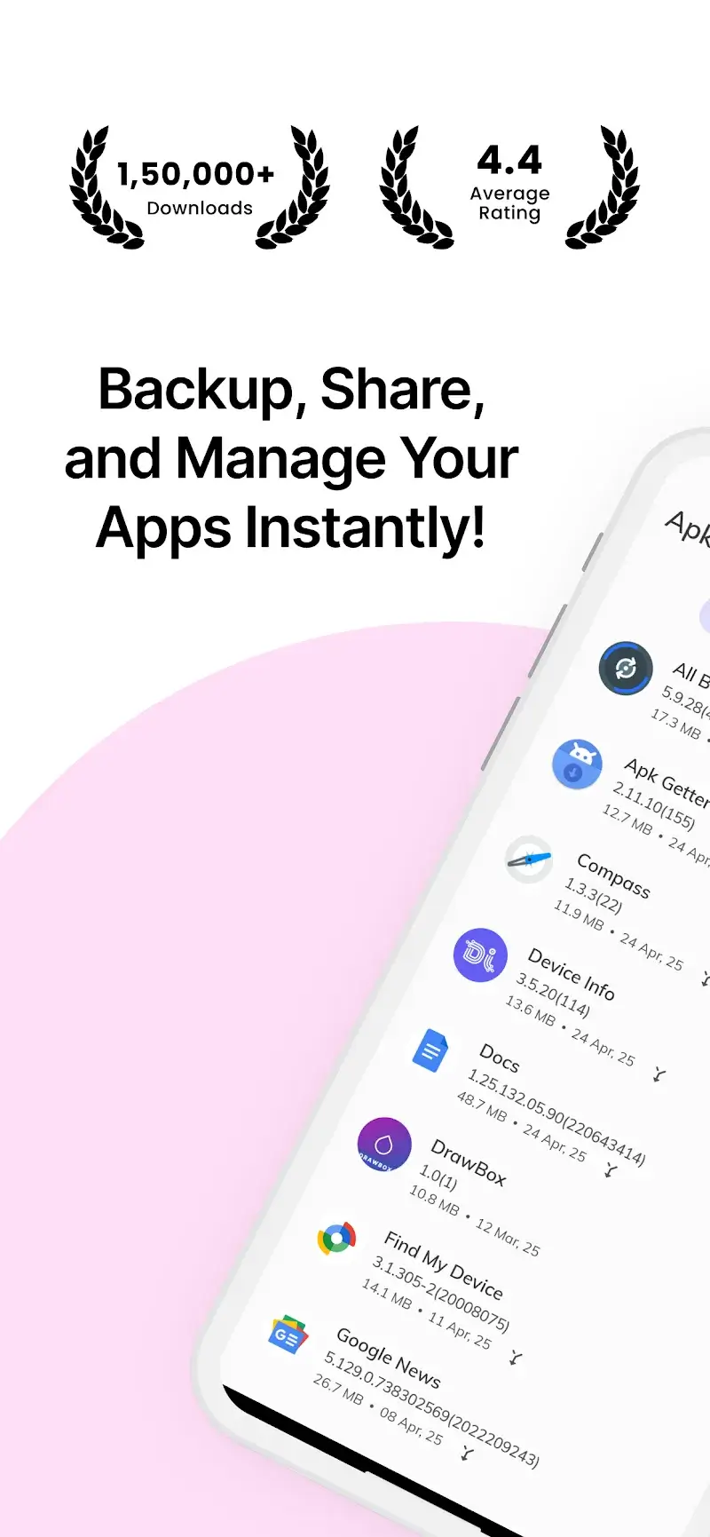 Apk Getter - Extractor screenshot 1