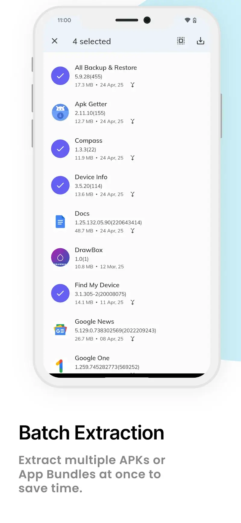 Apk Getter - Extractor screenshot 1