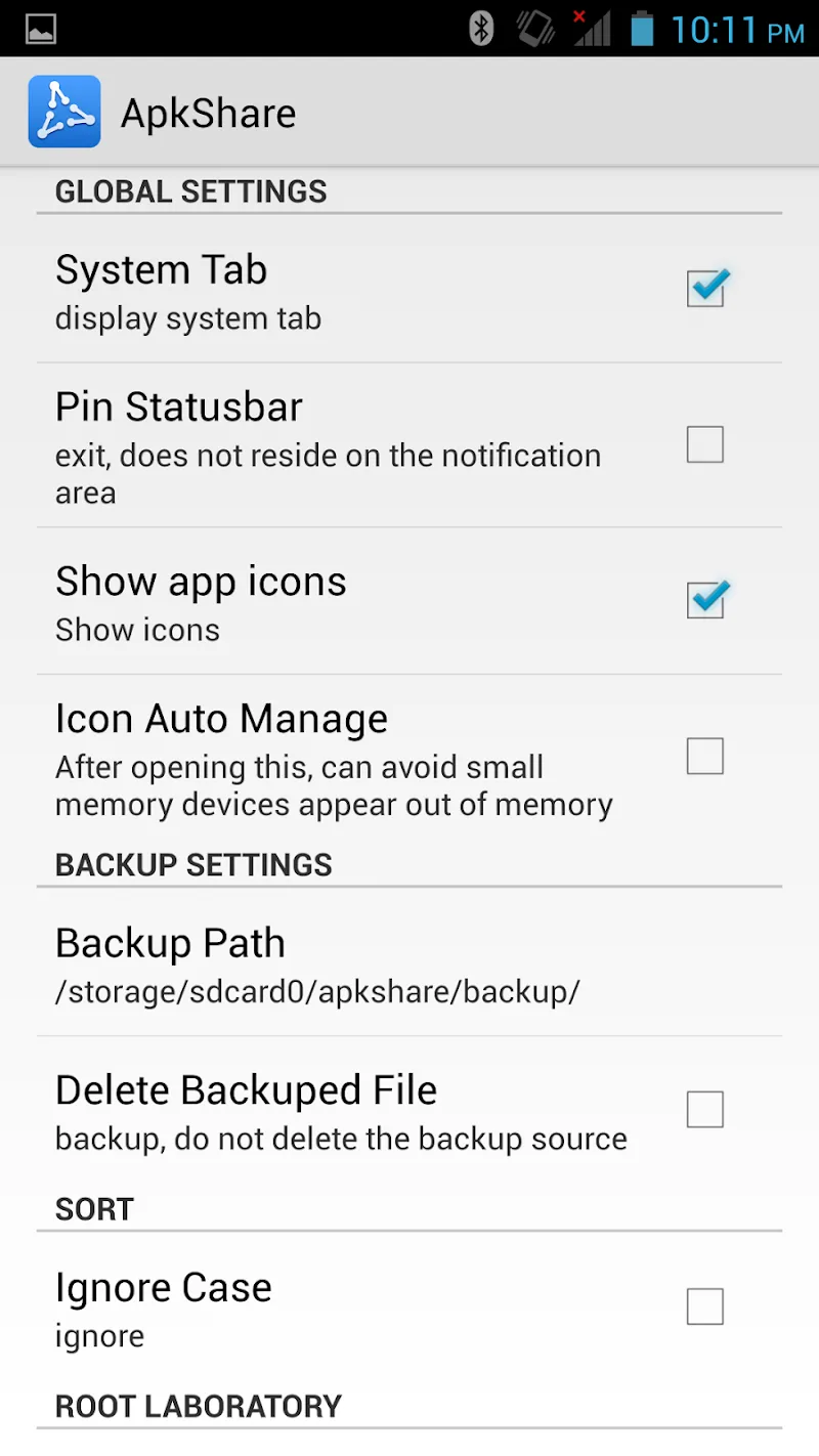 ApkShare screenshot 1