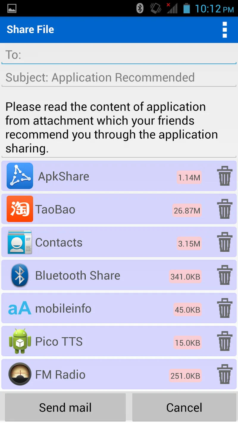 ApkShare screenshot 1