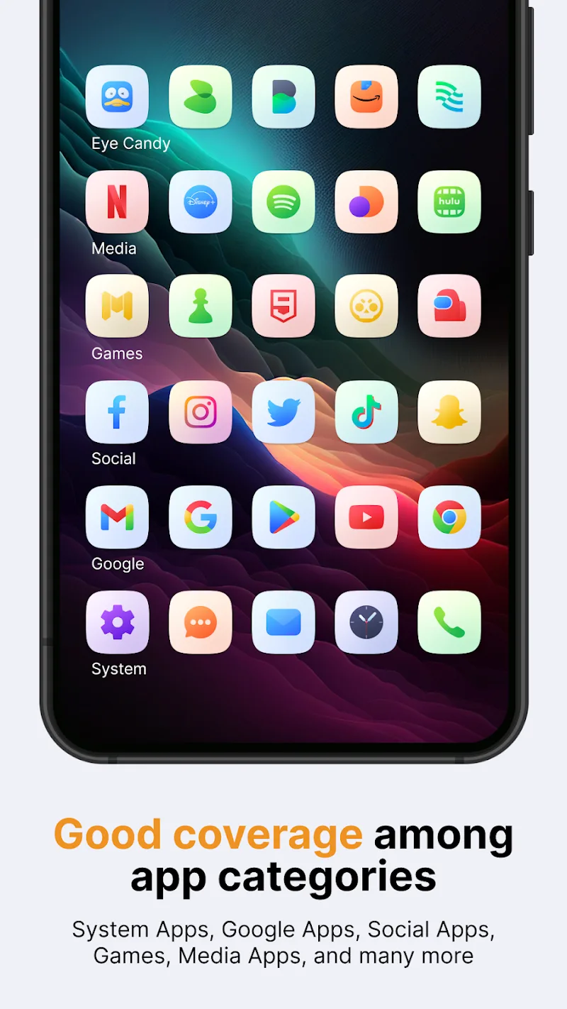 Ares Light: Pastel Icon Pack screenshot 1