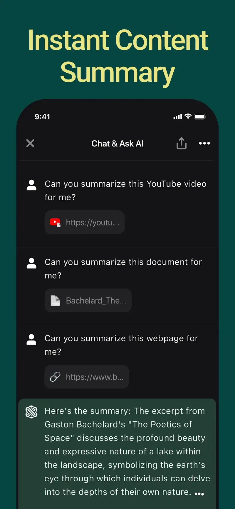 Ask AI screenshot 1