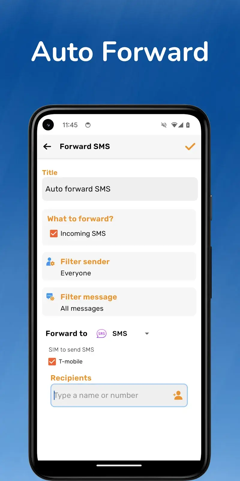 Auto Text screenshot 1