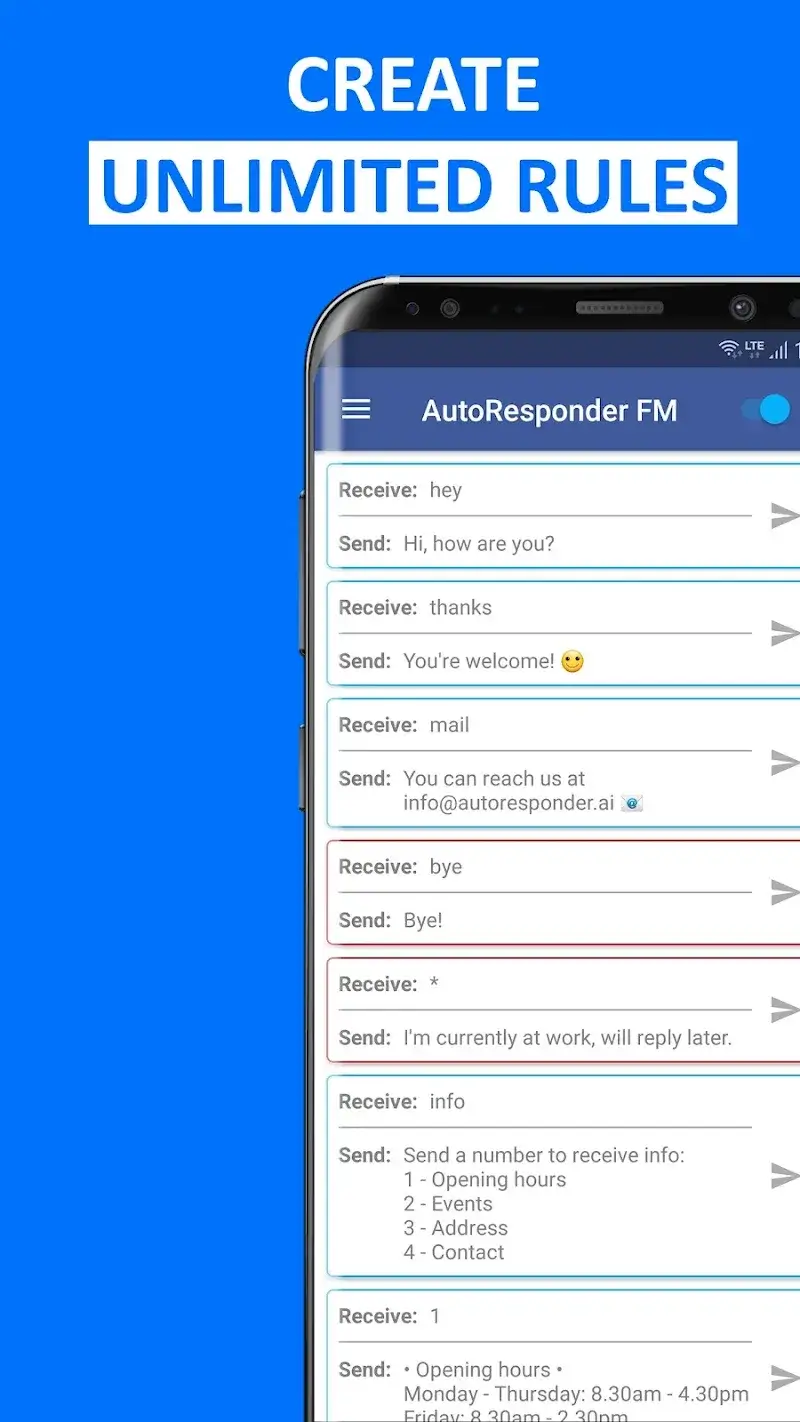 AutoResponder for Messenger screenshot 1