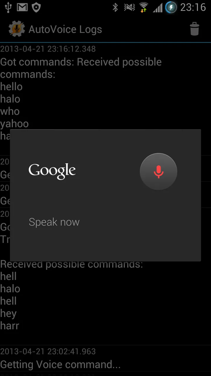 AutoVoice screenshot 1