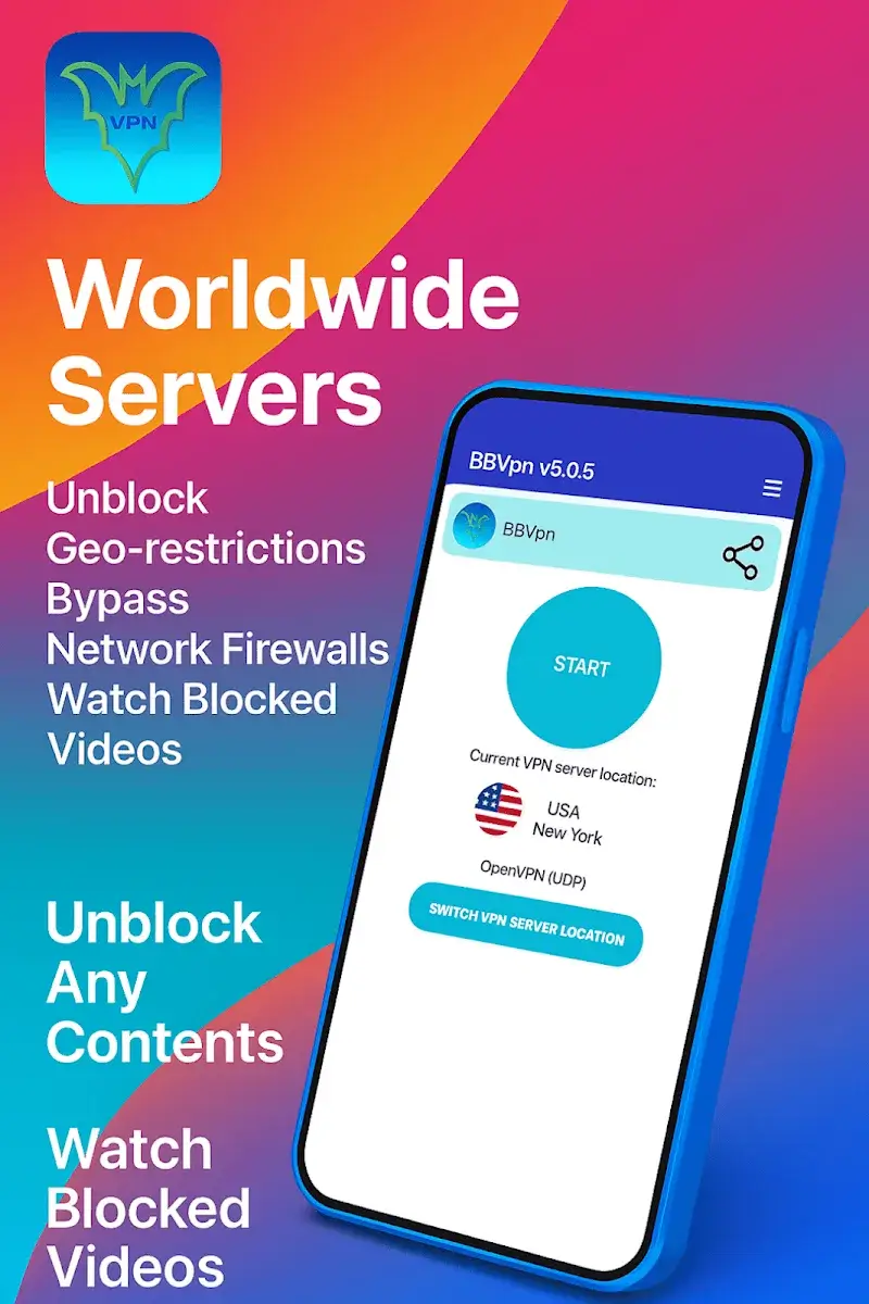 BBVPN VPN: Unlimited Fast VPN screenshot 1