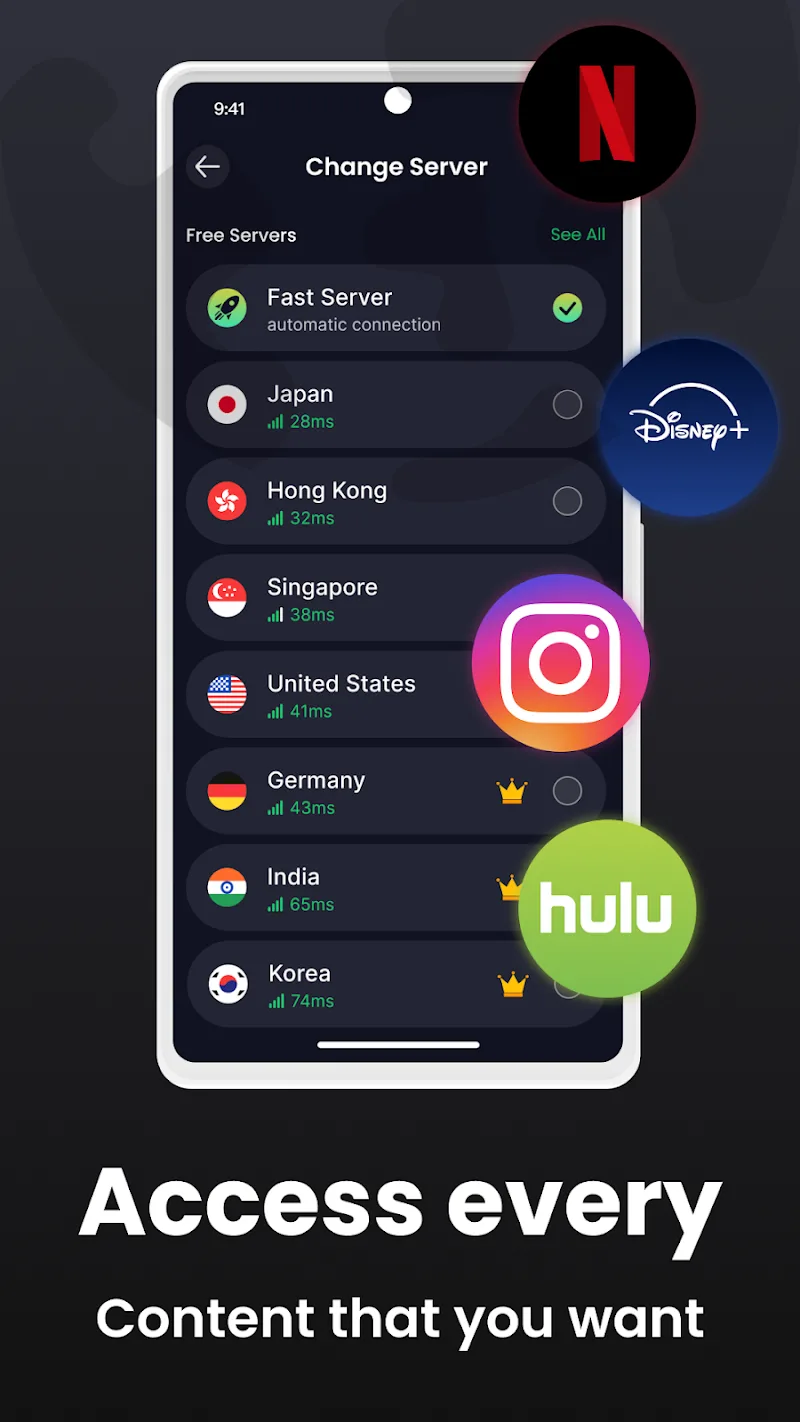 Bear VPN screenshot 1