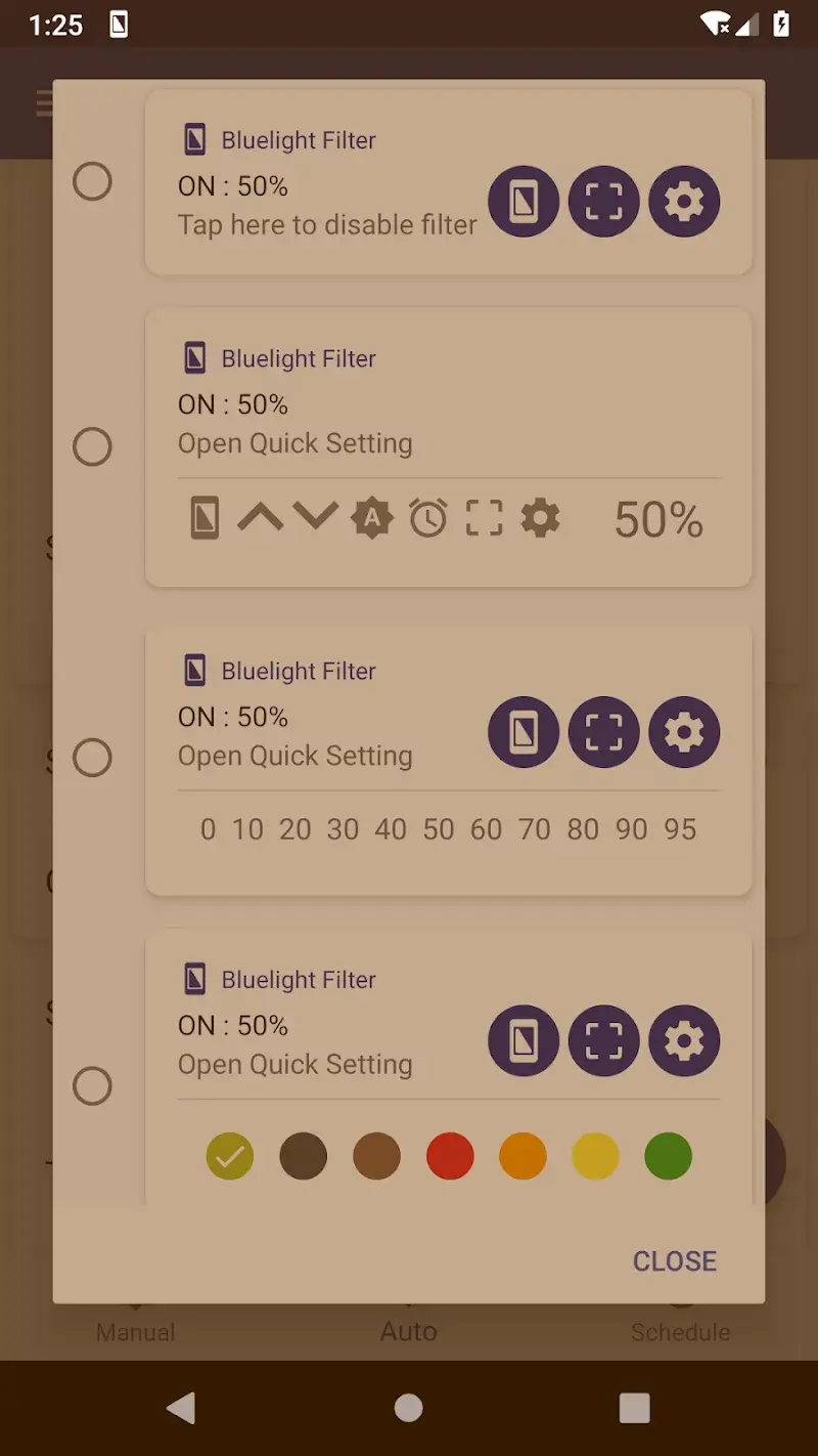 Bluelight Filter screenshot 1