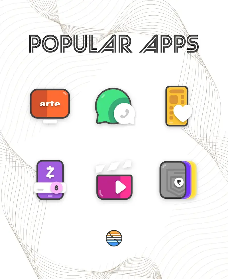 Borderline Icon Pack screenshot 1