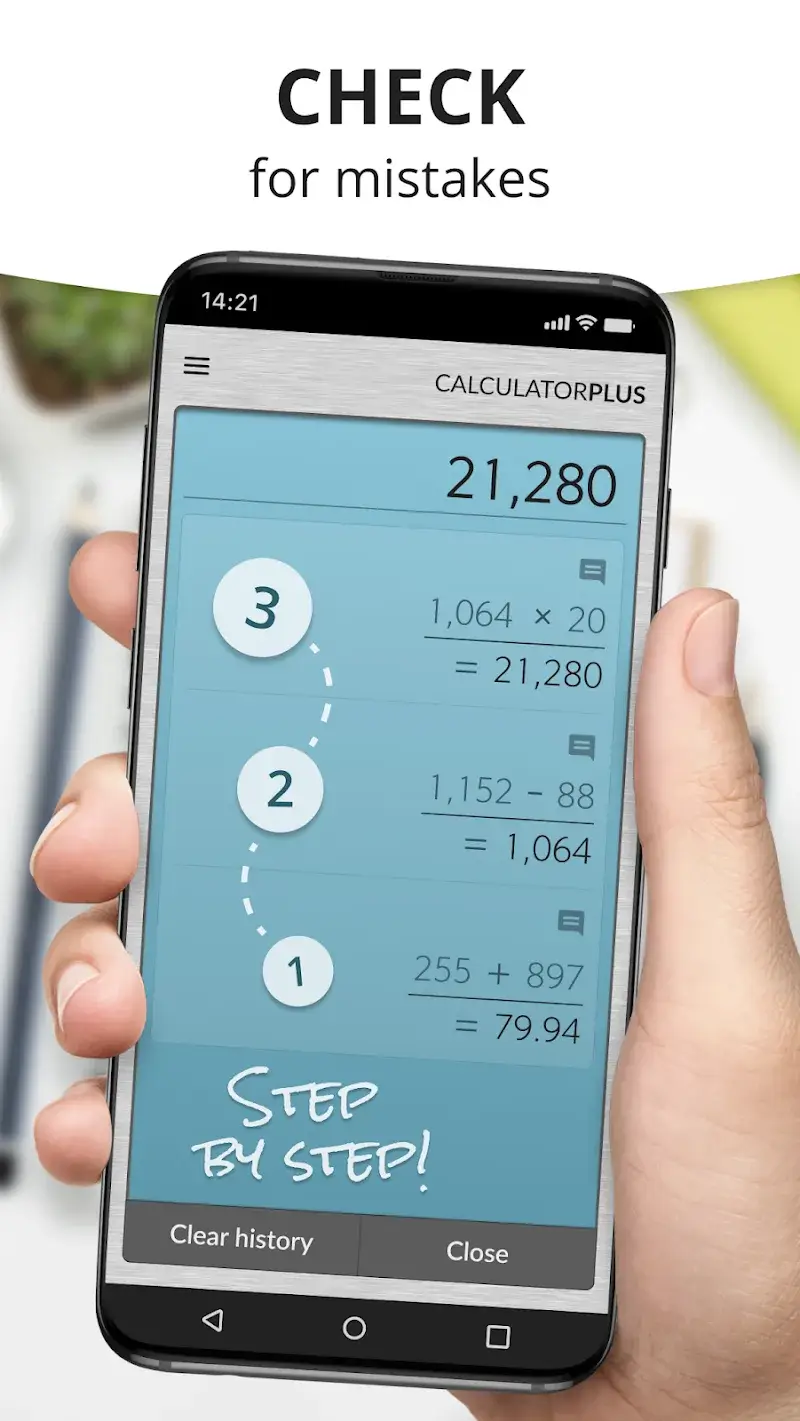 Calculator Plus screenshot 1