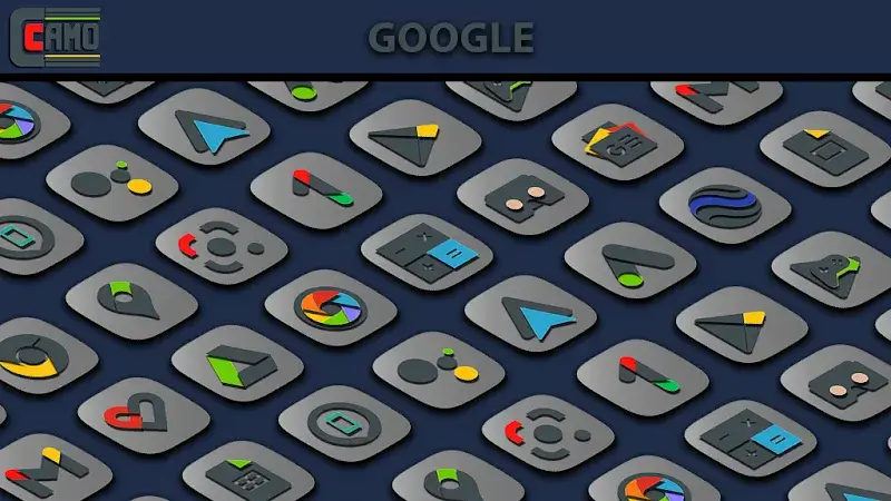 Camo Light Icon Pack screenshot 1
