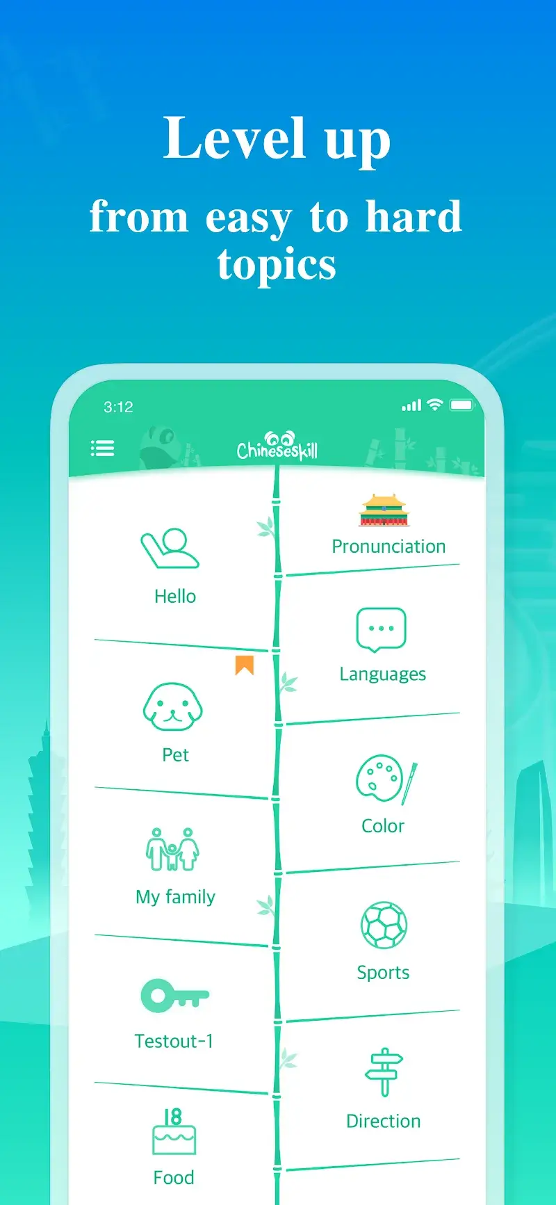 Learn Chinese - ChineseSkill screenshot 1