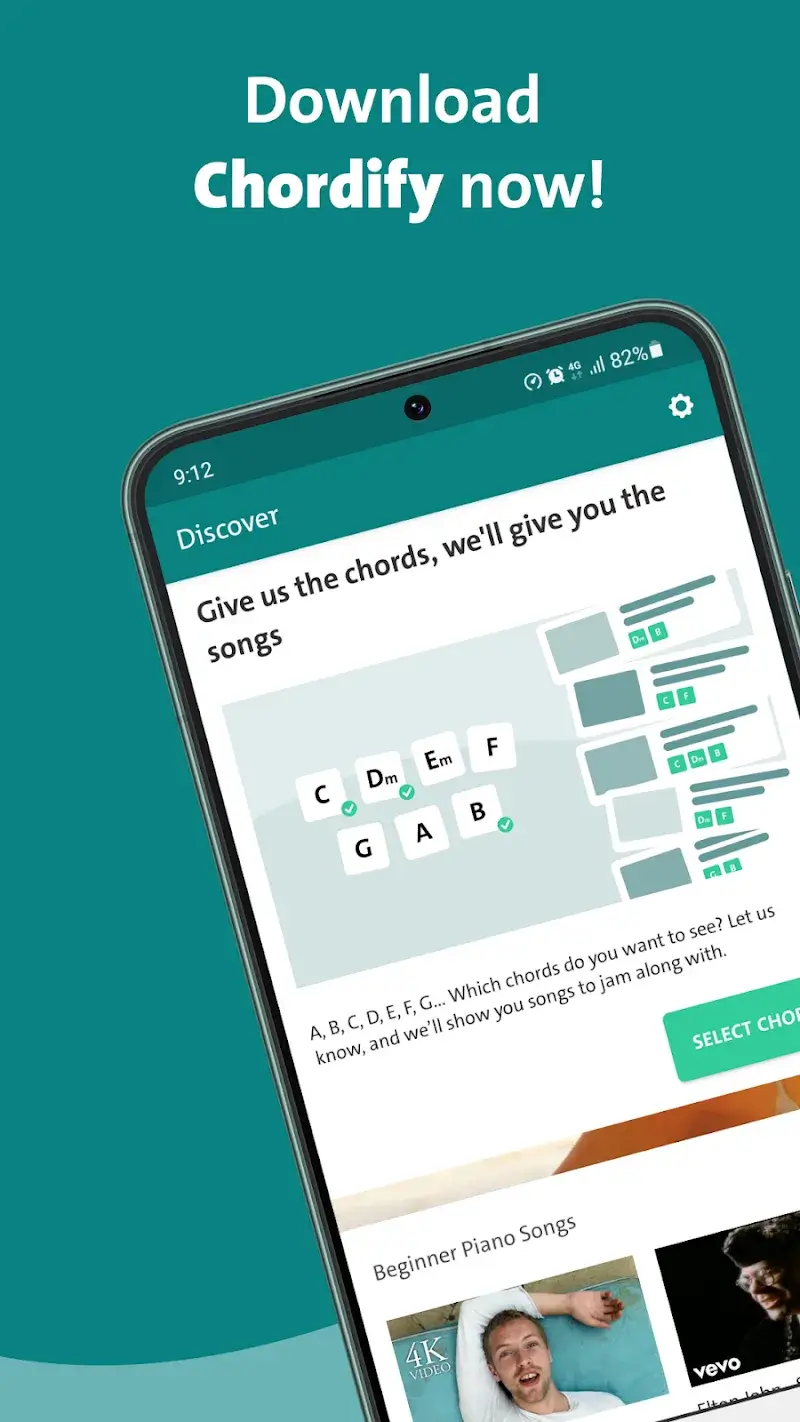 Chordify screenshot 1