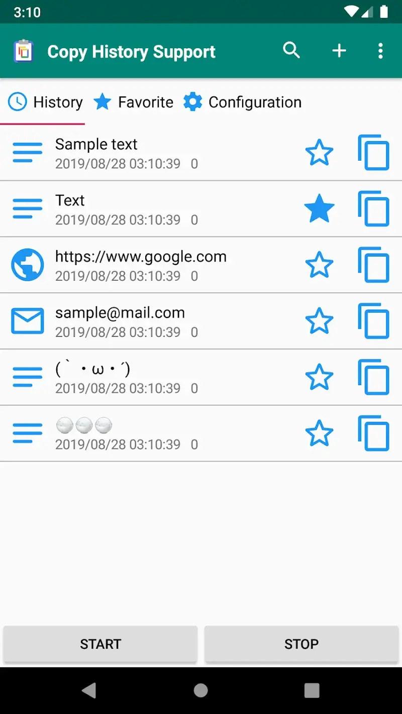 Clipboard Manager screenshot 1