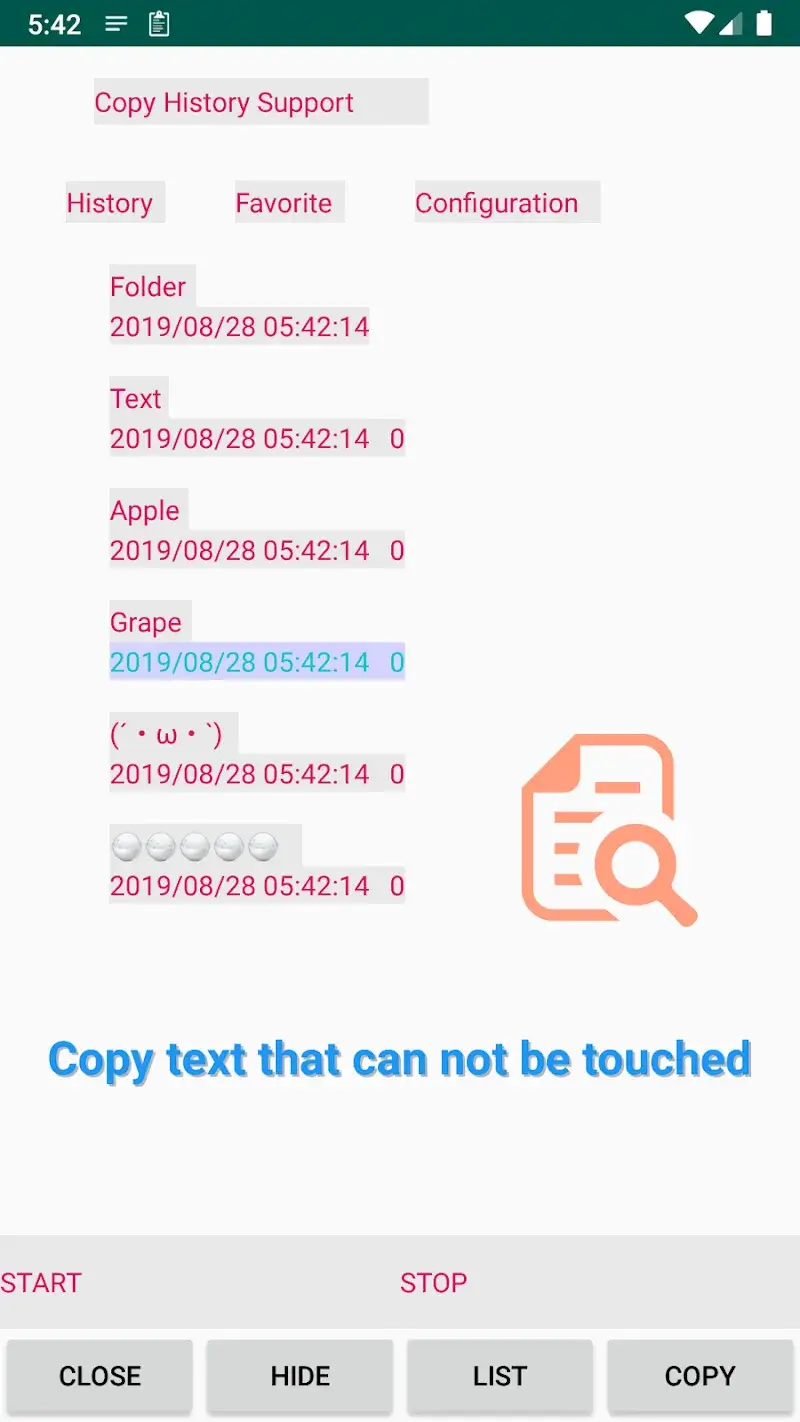 Clipboard Manager screenshot 1